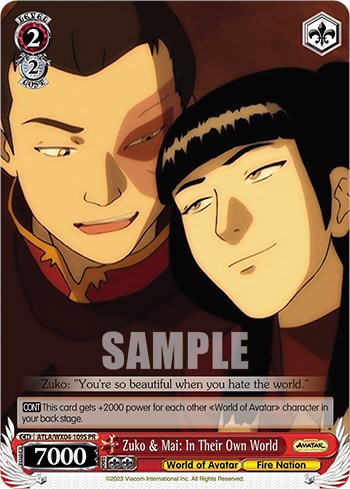 Zuko & Mai: In Their Own World (Foil) [Avatar: The Last Airbender] | Cracking-Singles