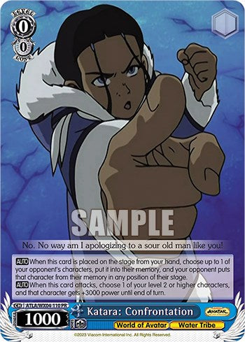 Katara: Confrontation [Avatar: The Last Airbender] | Cracking-Singles