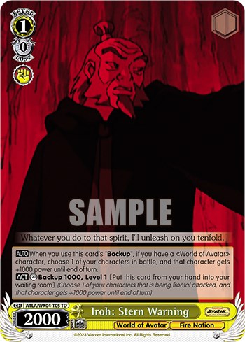 Iroh: Stern Warning [Avatar: The Last Airbender] | Cracking-Singles