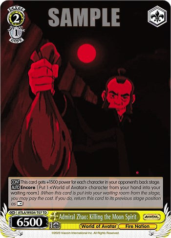 Admiral Zhao: Killing the Moon Spirit [Avatar: The Last Airbender] | Cracking-Singles