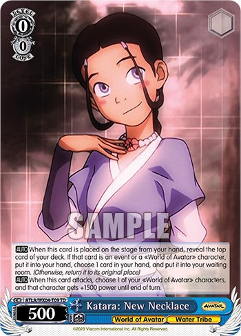 Katara: New Necklace [Avatar: The Last Airbender] | Cracking-Singles