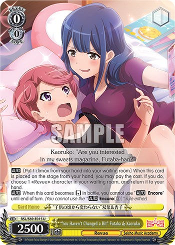 "You Haven't Changed a Bit" Futaba & Kaoruko [Revue Starlight -Re LIVE-] | Cracking-Singles