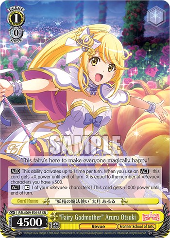 "Fairy Godmother" Aruru Otsuki [Revue Starlight -Re LIVE-] | Cracking-Singles