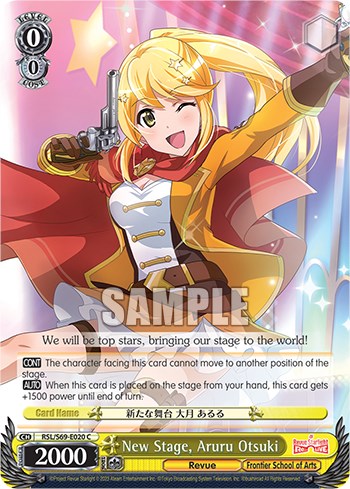 New Stage, Aruru Otsuki [Revue Starlight -Re LIVE-] | Cracking-Singles