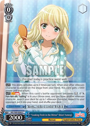 "Looking Fresh in the Mirror" Shiori Yumeoji [Revue Starlight -Re LIVE-] | Cracking-Singles