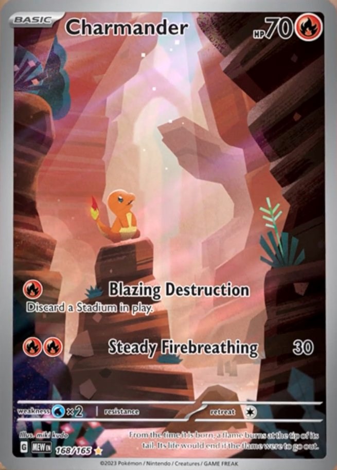 Charmander (168/165) [Scarlet & Violet 151] | Cracking-Singles