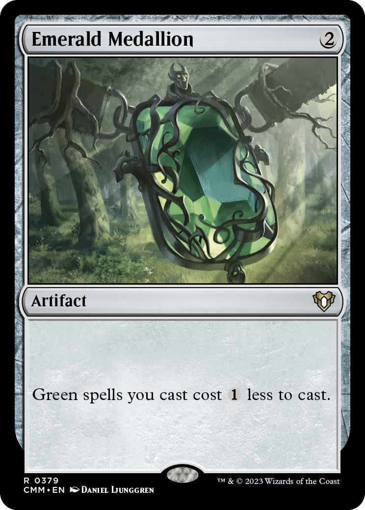 Emerald Medallion [Commander Masters] | Cracking-Singles