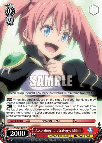 According to Strategy, Milim [That Time I Got Reincarnated as a Slime Vol.3] | Cracking-Singles