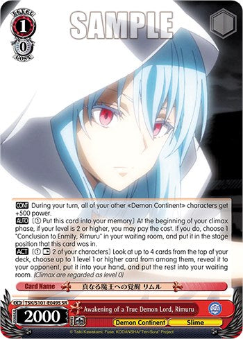 Awakening of a True Demon Lord, Rimuru [That Time I Got Reincarnated as a Slime Vol.3] | Cracking-Singles