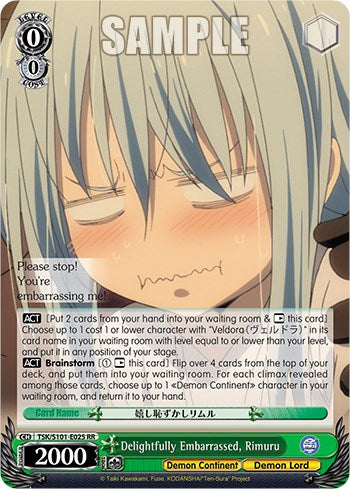 Delightfully Embarrassed, Rimuru [That Time I Got Reincarnated as a Slime Vol.3] | Cracking-Singles
