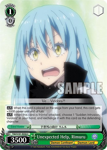 Unexpected Help, Rimuru [That Time I Got Reincarnated as a Slime Vol.3] | Cracking-Singles