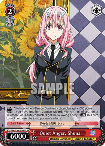 Quiet Anger, Shuna [That Time I Got Reincarnated as a Slime Vol.3] | Cracking-Singles