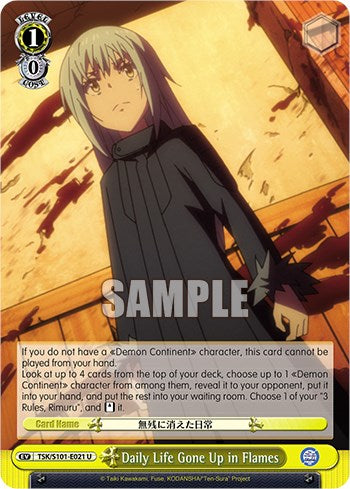 Daily Life Gone Up in Flames [That Time I Got Reincarnated as a Slime Vol.3] | Cracking-Singles