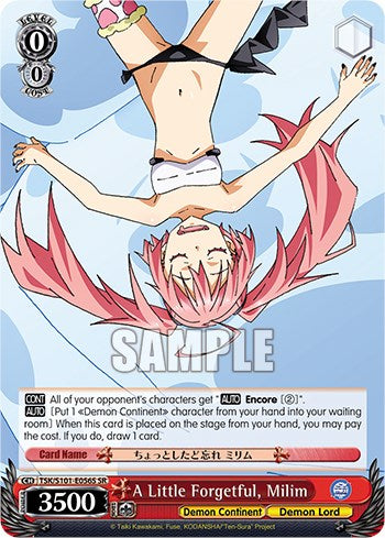 A Little Forgetful, Milim [That Time I Got Reincarnated as a Slime Vol.3] | Cracking-Singles