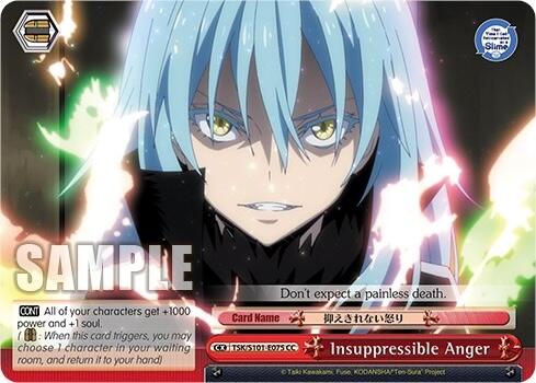 Insuppressible Anger [That Time I Got Reincarnated as a Slime Vol.3] | Cracking-Singles