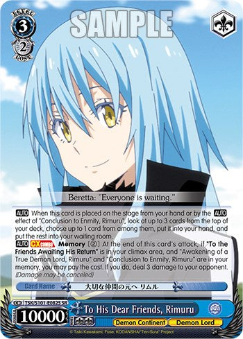 To His Dear Friends, Rimuru [That Time I Got Reincarnated as a Slime Vol.3] | Cracking-Singles