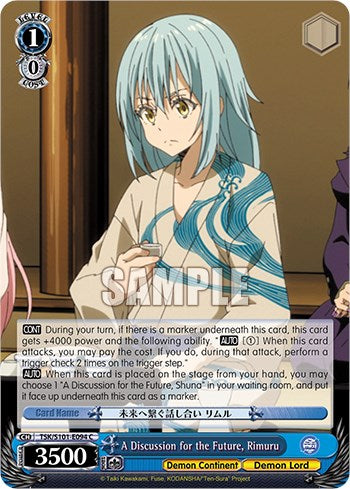 A Discussion for the Future, Rimuru [That Time I Got Reincarnated as a Slime Vol.3] | Cracking-Singles