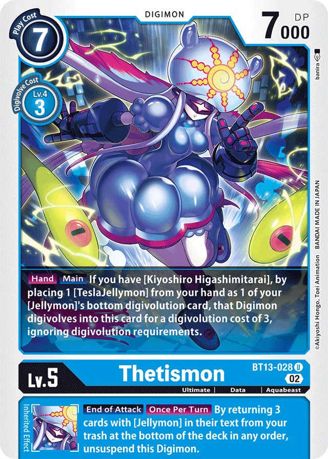 Thetismon [BT13-028] [Versus Royal Knights Booster] | Cracking-Singles