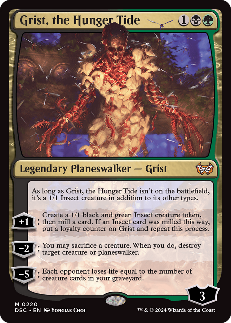 Grist, the Hunger Tide [Duskmourn: House of Horror Commander] | Cracking-Singles