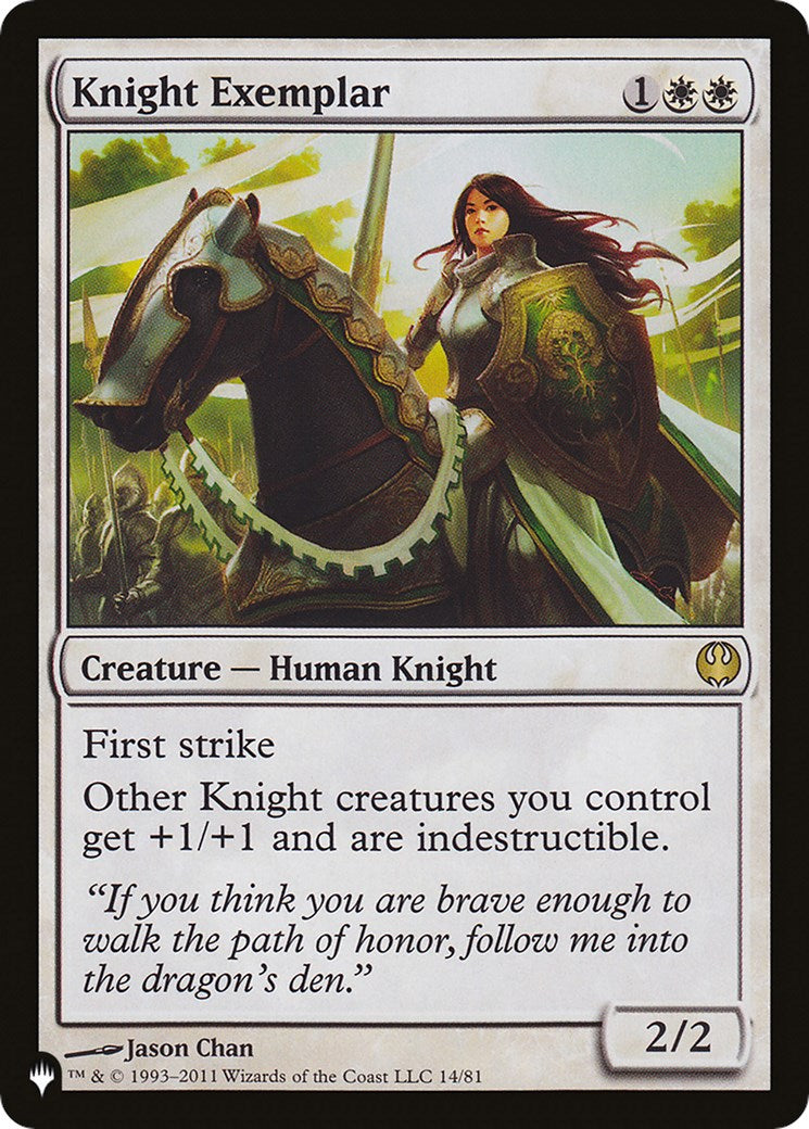 Knight Exemplar (14) [The List] | Cracking-Singles