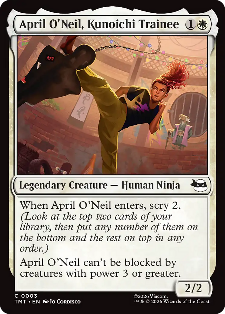 April O'Neil, Kunoichi Trainee [Teenage Mutant Ninja Turtles] | Cracking-Singles