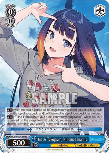 Ina & Takogram, Ninomae Ina'nis [hololive production Vol. 2] | Cracking-Singles