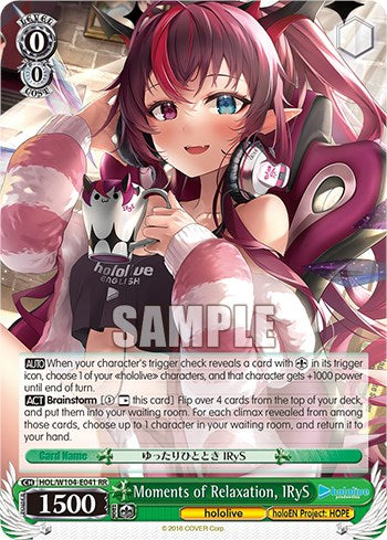 Moments of Relaxation, IRyS [hololive production Vol. 2] | Cracking-Singles