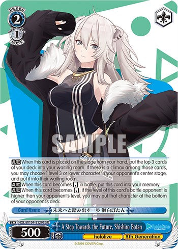 A Step Towards the Future, Shishiro Botan [hololive production Vol. 2] | Cracking-Singles