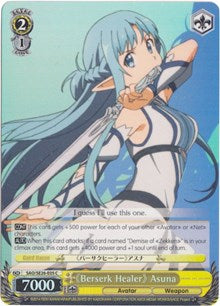 "Berserk Healer" Asuna (SAO/SE26-E05 C) (Parallel Foil) [Sword Art Online II Vol.2] | Cracking-Singles