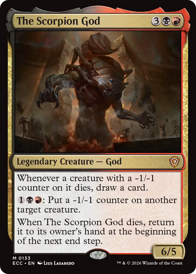 The Scorpion God [Lorwyn Eclipsed Commander] | Cracking-Singles
