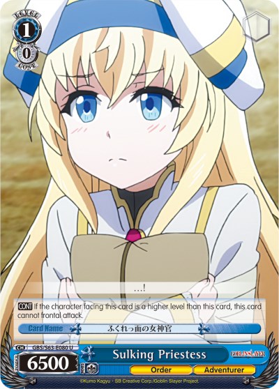 Sulking Priestess (GBS/S63-E080 U) [Goblin Slayer] | Cracking-Singles