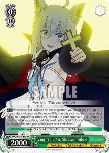 Vampire Hunter, Shirakami Fubuki [hololive production Vol. 2] | Cracking-Singles