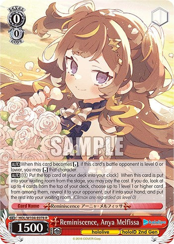 Reminiscence, Anya Melfissa [hololive production Vol. 2] | Cracking-Singles