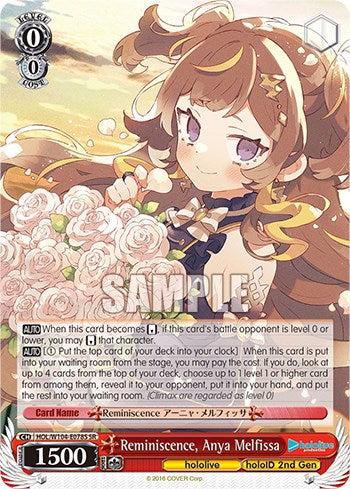 Reminiscence, Anya Melfissa [hololive production Vol. 2] | Cracking-Singles