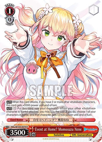 Event at Home? Momosuzu Nene [hololive production Vol. 2] | Cracking-Singles