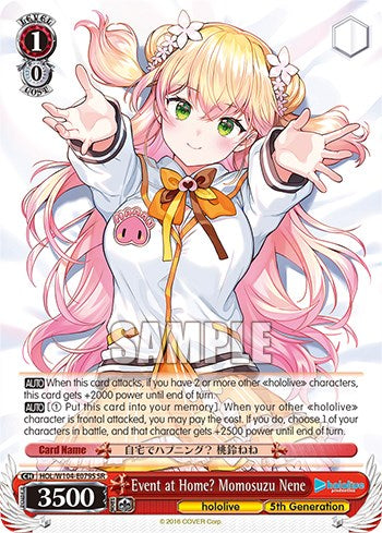 Event at Home? Momosuzu Nene [hololive production Vol. 2] | Cracking-Singles