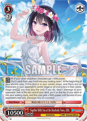 Together With You at the Beachside Town, AZKi [hololive production Vol. 2] | Cracking-Singles