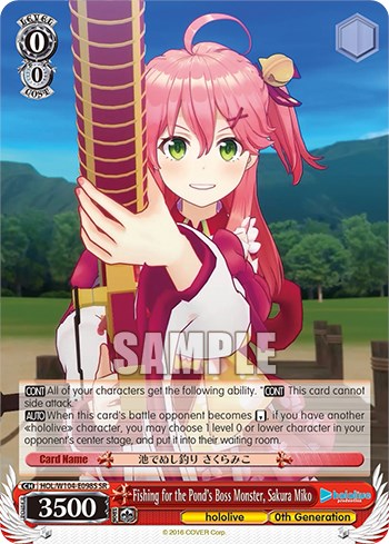 Fishing for the Pond's Boss Monster, Sakura Miko [hololive production Vol. 2] | Cracking-Singles