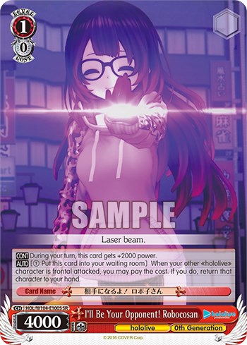 I'll Be Your Opponent! Robocosan [hololive production Vol. 2] | Cracking-Singles