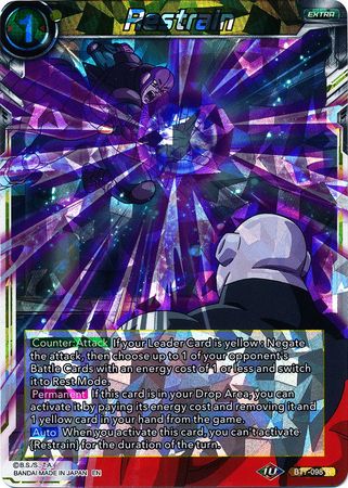 Restrain (BT7-098) [Assault of the Saiyans] | Cracking-Singles