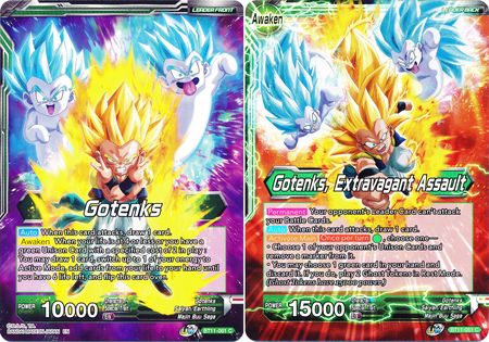 Gotenks // Gotenks, Extravagant Assault (BT11-061) [Vermilion Bloodline] | Cracking-Singles