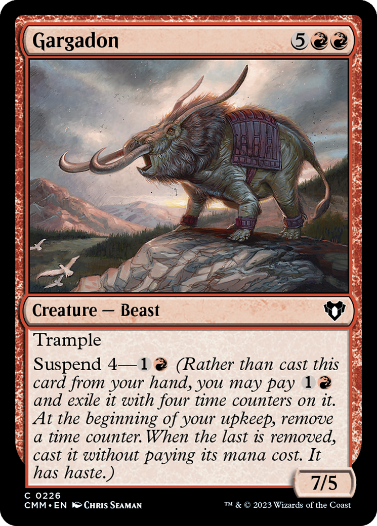 Gargadon [Commander Masters] | Cracking-Singles