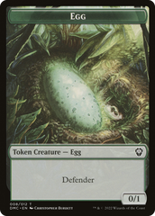 Treasure // Egg Double-Sided Token [Secret Lair Drop Series] | Cracking-Singles