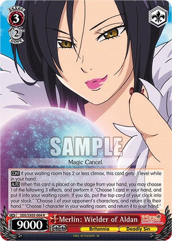 Merlin: Wielder of Aldan (Foil) [The Seven Deadly Sins: Revival of The Commandments] | Cracking-Singles