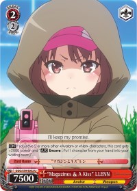 "Magazines & A Kiss", LLENN (GGO/S59-E052 C) [Gun Gale Online] | Cracking-Singles