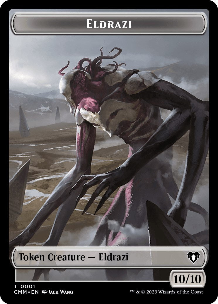 Eldrazi // Dragon (0020) Double-Sided Token [Commander Masters Tokens] | Cracking-Singles