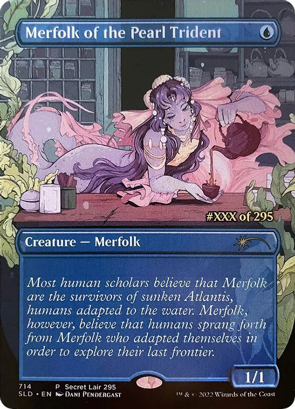 Merfolk of the Pearl Trident (Serial Numbered) [Secret Lair Drop Series] | Cracking-Singles