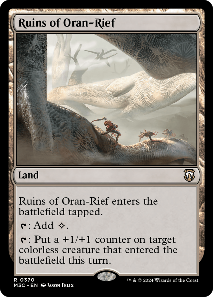 Ruins of Oran-Rief (Ripple Foil) [Modern Horizons 3 Commander] | Cracking-Singles