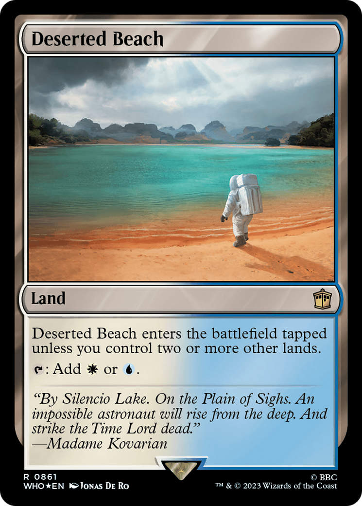 Deserted Beach (Surge Foil) [Doctor Who] | Cracking-Singles