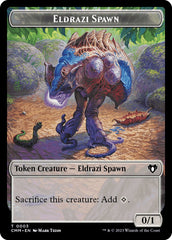 Eldrazi Spawn // Phyrexian Beast Double-Sided Token [Commander Masters Tokens] | Cracking-Singles